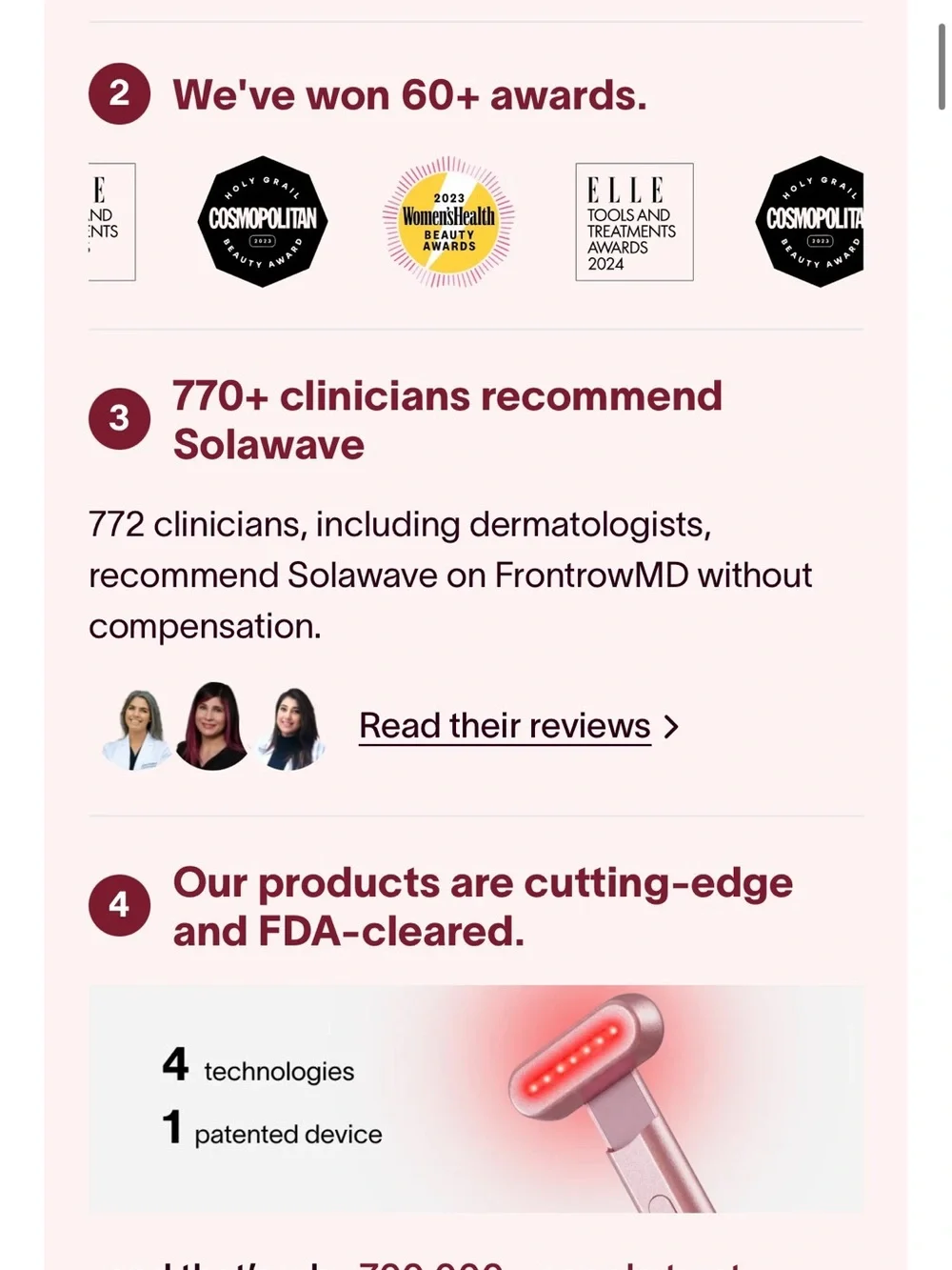 Solawave Red Light Eye Mask, Solawave Red Light Wand & Medicube Booster